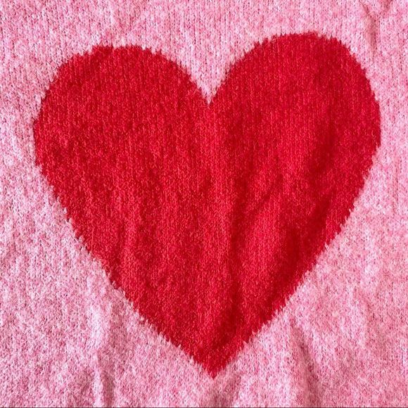 Cupcakes & Cashmere Cozy Knit Heart Sweater - Picture 2 of 5